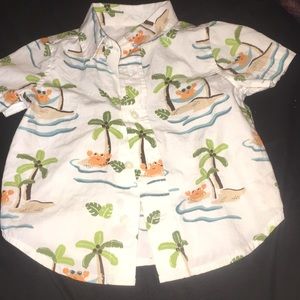 Baby boy button down shirt